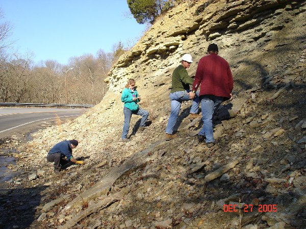 The scene of the Hunt!  One of several stops.