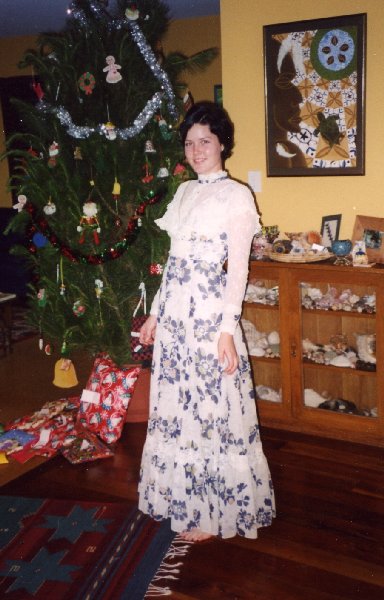 The Dress!  Beautiful!  A regular Lady!
