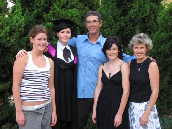 I am so proud of all my girls, especially Sarah on her graduation!