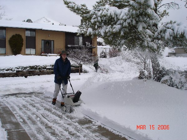 Over a foot of new snow this morning!  Can Spring be far behind?