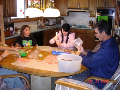 Making Great Gramma Babcock's cookies