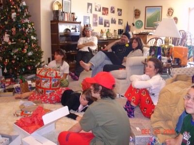 Opening presents