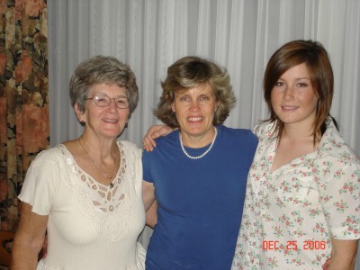 Judy, Margie, and Katie