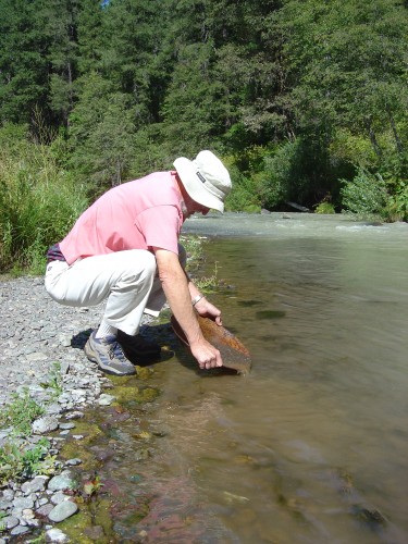 Dad did some work so he could write the trip off.  Notice the miner whale tail.